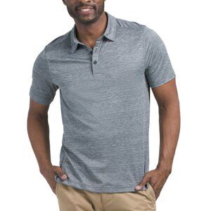 SPYDER Black Soft Peached Jersey Polo